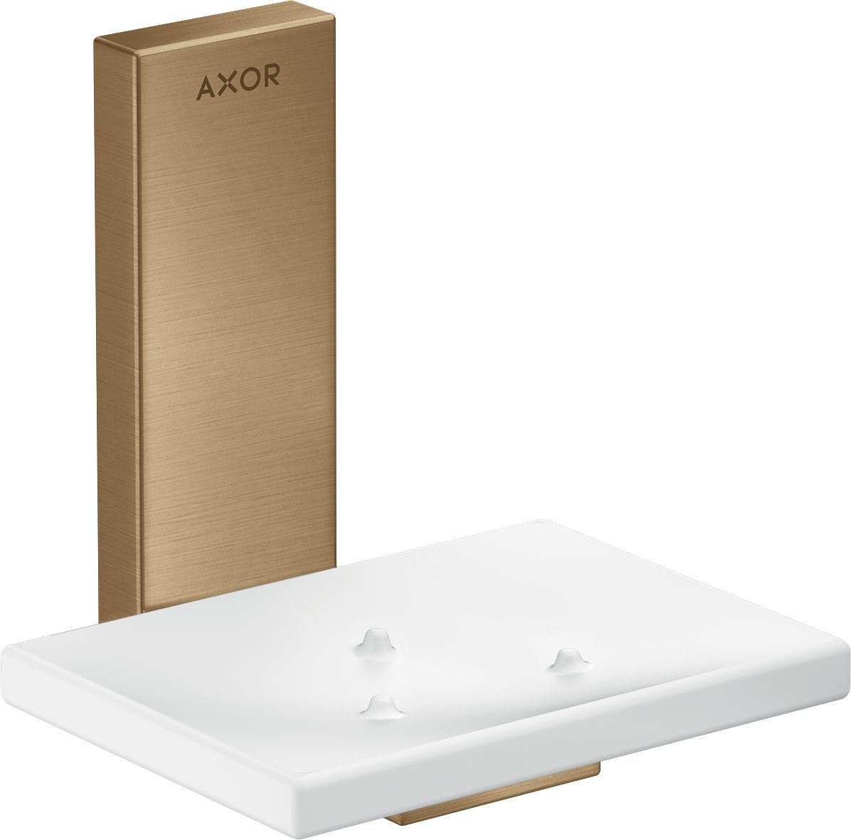 AXOR Universal Rectangular Porte-savon, Bronze brossé