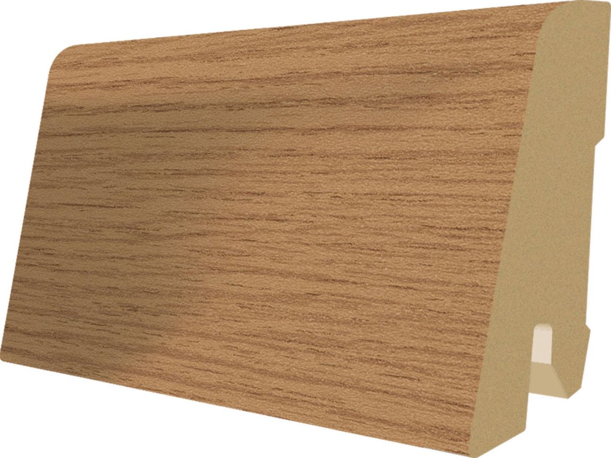 Plinthe sol stratifié Silence chêne d'Olchon miel 17x60x2400 mm