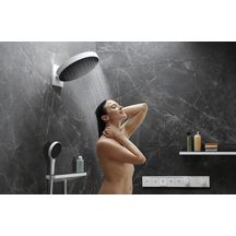 Rainfinity douche de tête 360 3jet avec bras de douche - blanc mat Réf. 26234700