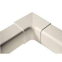 Angle apparent pour goulotte blanche 110x75mm Réf. 1207CP-W