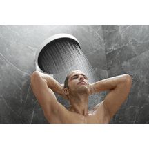 Rainfinity douche de tête 360 3jet avec bras de douche - blanc mat Réf. 26234700