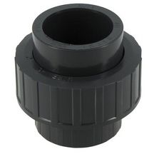 Union 3 pièces avec joint EPDM K62 PVC-U F/taraudage diamètre 40-1 1/4 réf. B3P1G40