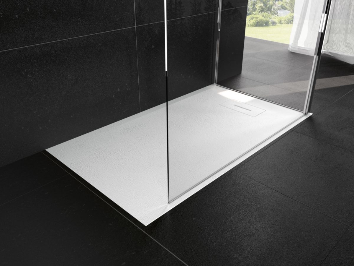 REC.DE DOUCHE NOVOSOLID 90X90 B.3,5 CM BLANC