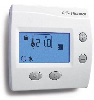 Thermostat d'ambiance électrique digital KS Réf. 400104