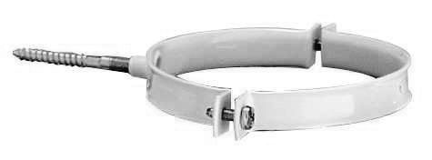 Accessoires pour système concentrique collier alu laque blanc d 125 réf. 402480