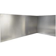 Crédence frontale FAZH L100 cm  inox 18/10