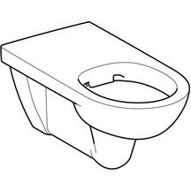 Wc suspendu à fond creux Renova Comfort - rallongé - Rimfree - 70 cm - blanc Réf. 500.917.00.1