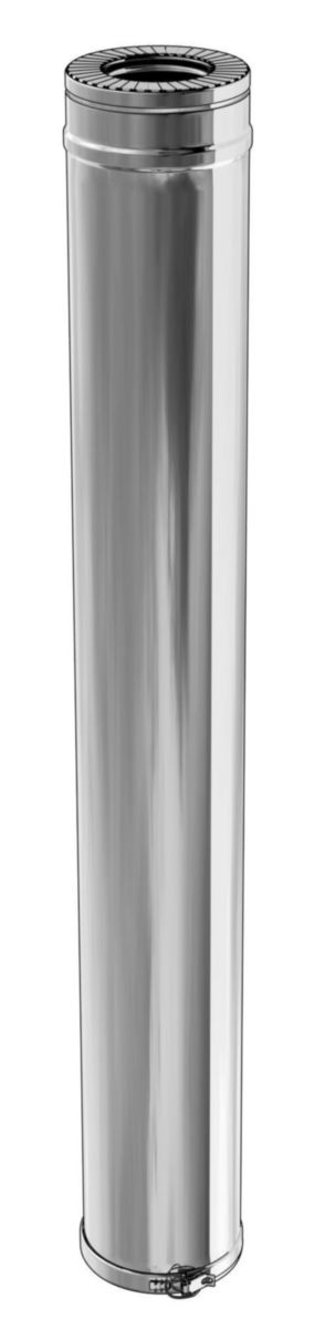 Conduit 1000 mm Duoten inox 316 / 304 diamètre 80 / 130 Réf 501088