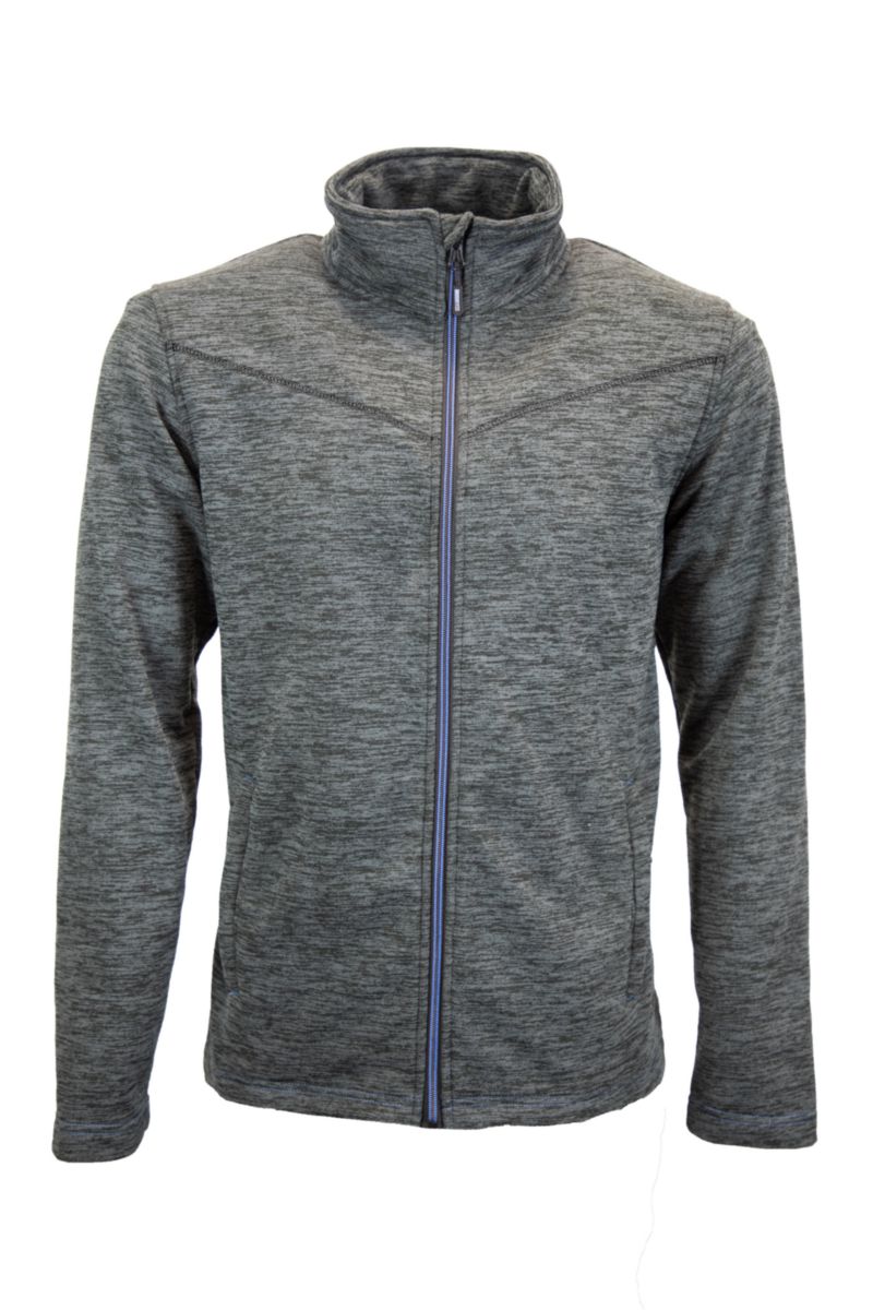 Sweat zippé gris chiné T.M Novipro