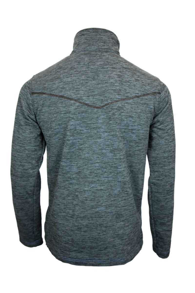 Sweat zippé gris chiné T.M Novipro