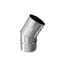 Coude lisse inox 304 30° D 153 réf. 263015