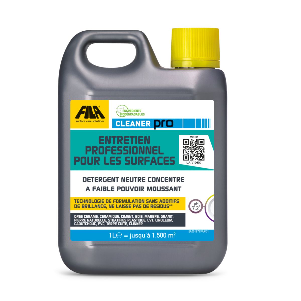 Détergent pour sol Cleaner pro 1 L 60510012FRA