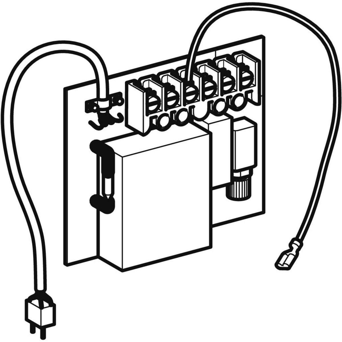 Circuit imprimé complet pour 115.516 Réf 889.038.00.1