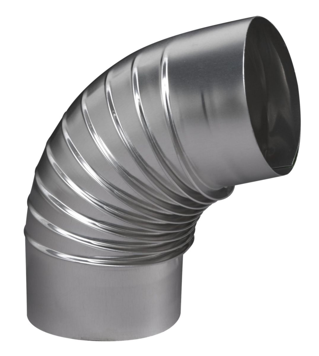 Coude aluminium HE 72° D 125 réf. 393125