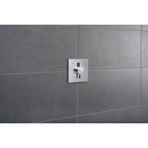 hansgrohe DuoTrun E Set de finition iBox 2, mécanique encastré 2 fonctions