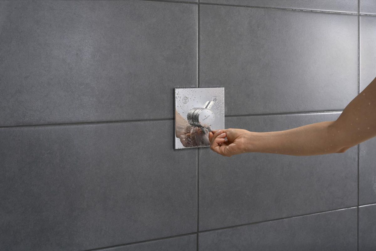 hansgrohe DuoTrun E Set de finition iBox 2, mécanique encastré 2 fonctions