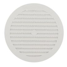 Grille ronde pour tuyau fibre-ciment avec moustiquaire PVC diamètre 125mm BC135