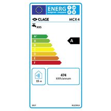 Petit chauffe eau instantanné électronique MCX4 4,4 kW 230V, Classe énergétique A réf. 1500-15304