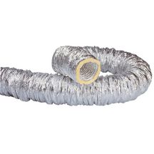 T 125 CMO-P/25 M0/M0 - conduit souple acoust. d125 ep25 - tenue feu M0/M0 - conduits métalliques souples