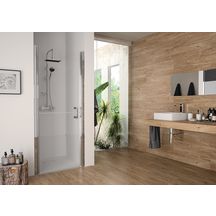 Paroi de douche Larenco porte Duo en niche 800mm H1900mm Réf. 26784