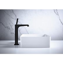 AXOR Citterio E Mitigeur de lavabo 250 surélevé pour vasque libre, bonde à écoulement libre, Bronze brossé