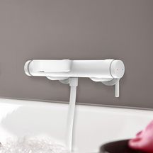 Mitigeur thermostatique bain/douche FINORIS Blanc mat Réf. 76420700