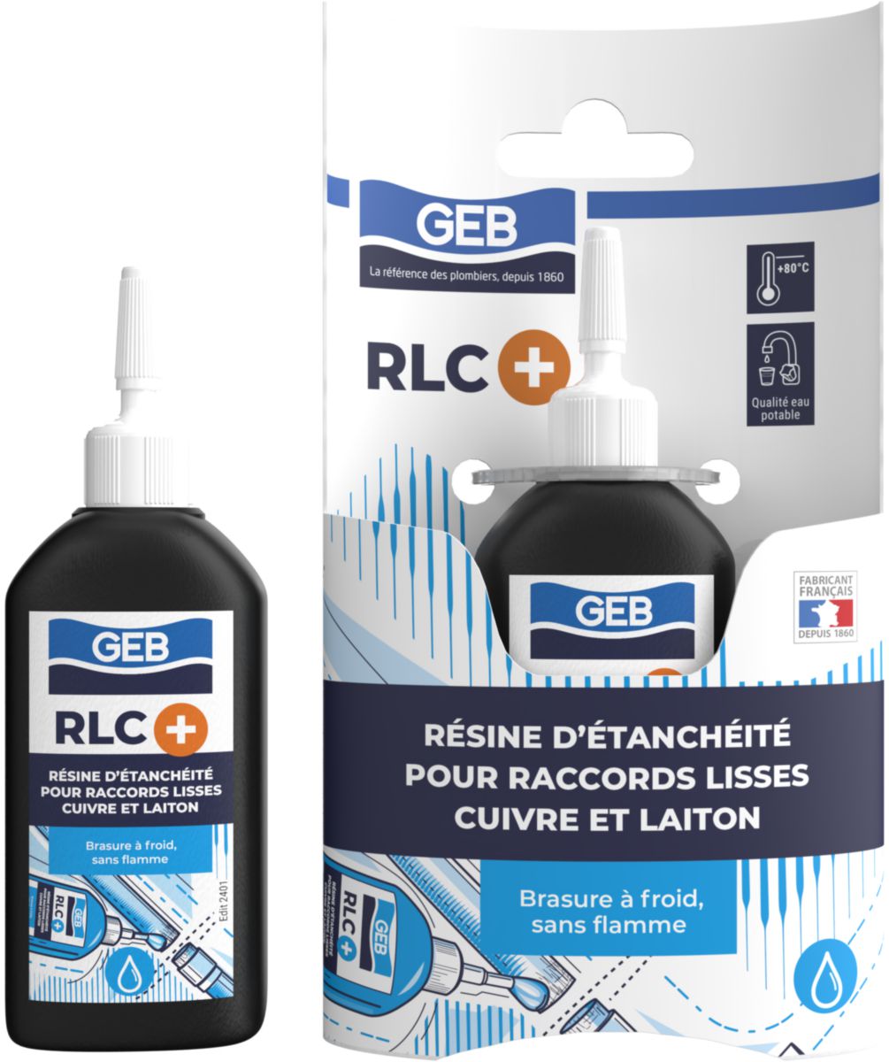 Raccordement cuivre laiton RLC+ flacon de 30ML Réf. 814655