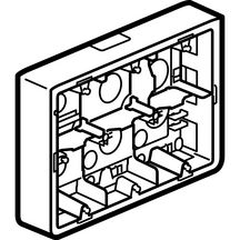 Cadre saillie Mosaïc pour support réf. 802 66 prof 46 mm- 2x6/2x8/2x3x2 modules Ref.080276