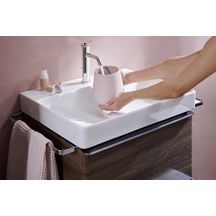 hansgrohe Tecturis S Mitigeur de lavabo 110 avec tirette et vidage, Chrome