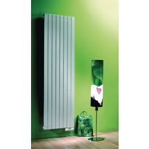 Radiateur électrique Acova Fassane vertical Timerprog , Bluetooth, puissance 1000W, hauteur 2247 mm, largeur 296 mm, 4 éléments, Blanc RAL 9016 Réf. THX-100-220-TF