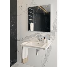 Vasque 600 x 480 x 130 mm - Blanc Onyx Réf. 11870-LS