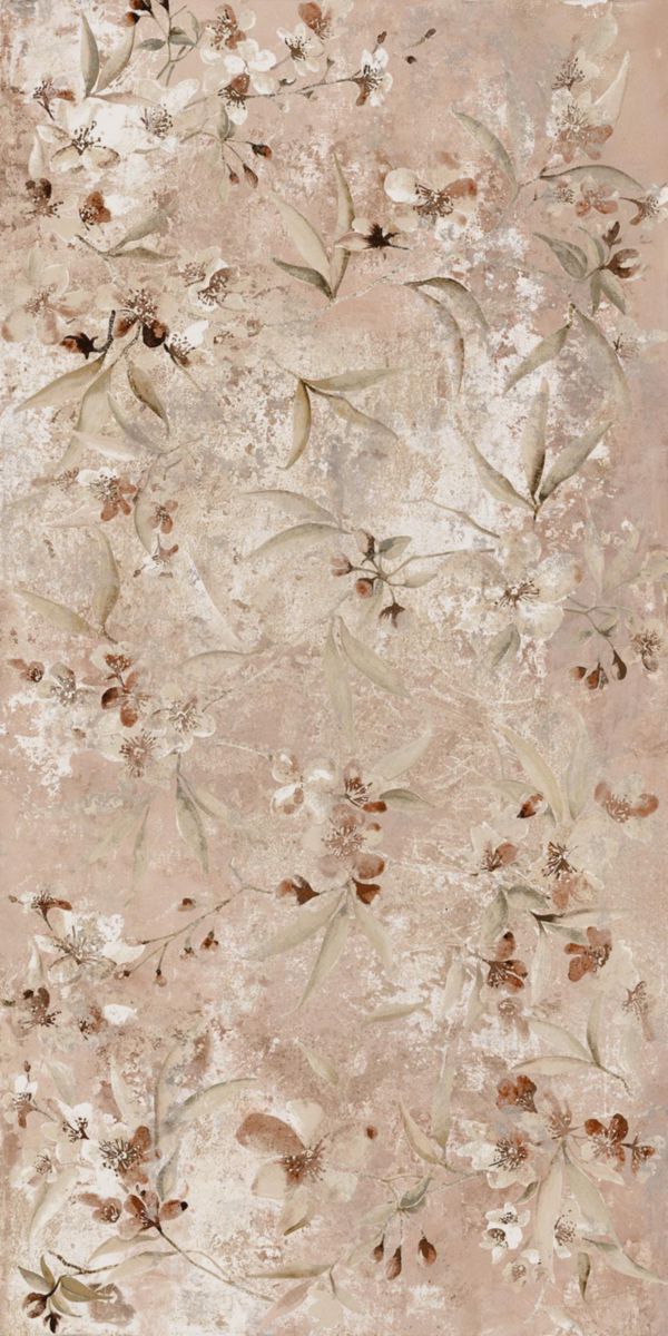 Grès cérame Naxos Pictura flora soft rectifié 30 x 60 cm 0128081