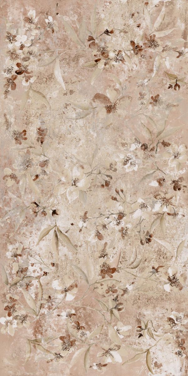 Grès cérame Naxos Pictura flora soft rectifié 30 x 60 cm 0128081