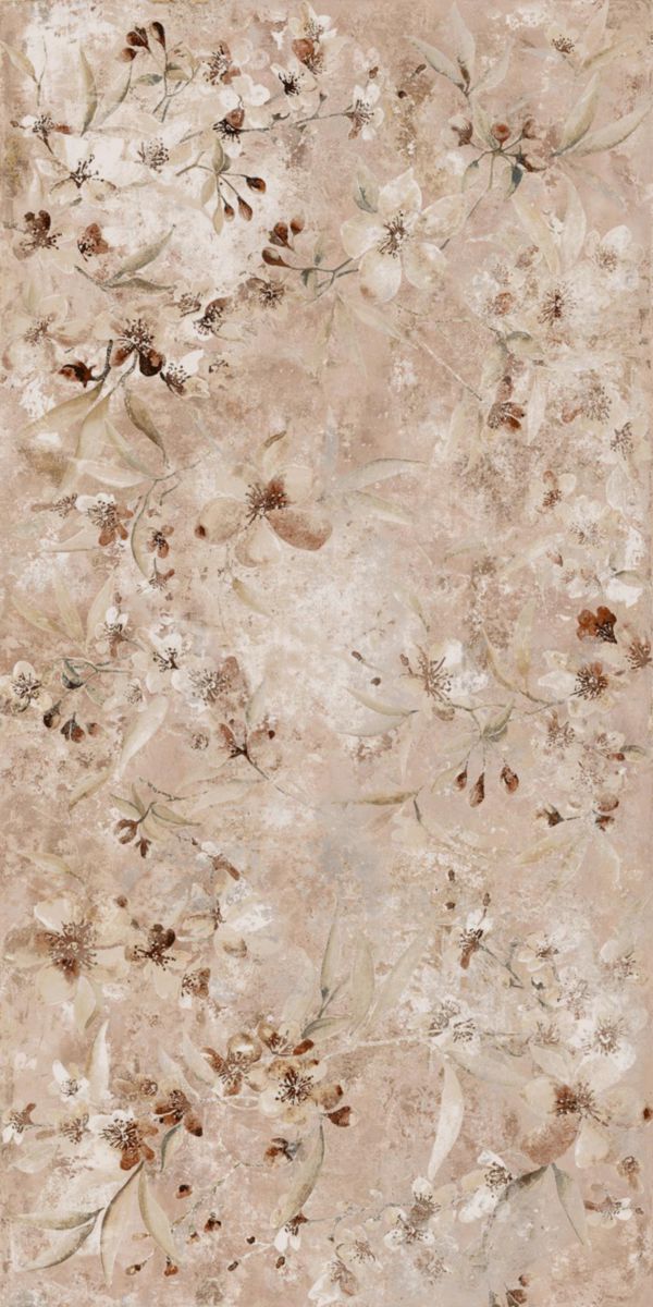 Grès cérame Naxos Pictura flora soft rectifié 30 x 60 cm 0128081