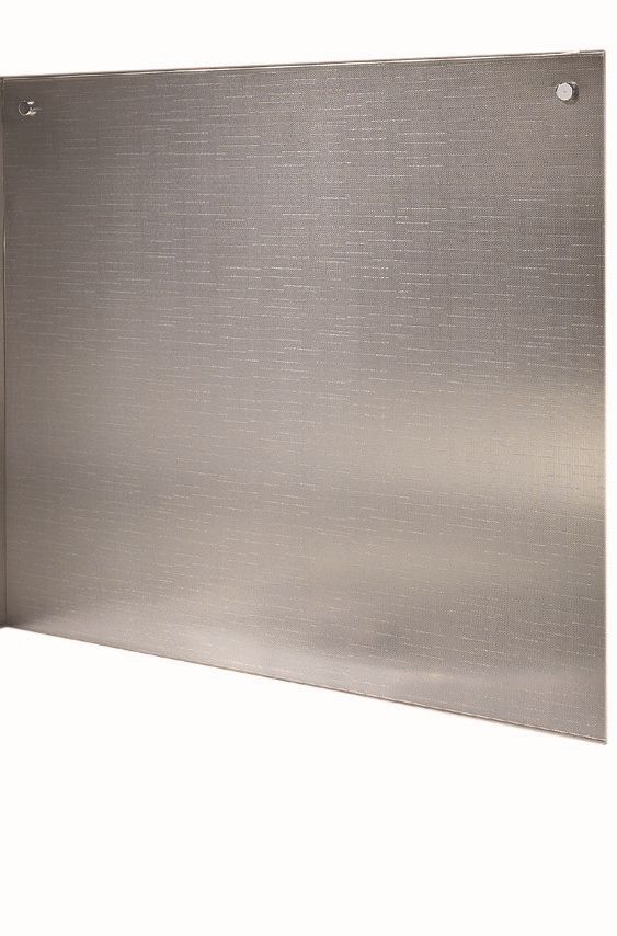 Crédence latérale FAZH L60 cm  inox 18/10