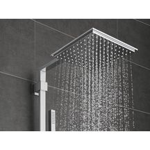 Colonne de douche avec mitigeur thermostatique Euphoria Cube System 230 Chromé 26087000