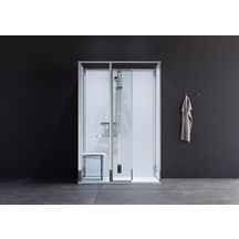 Cabine de douche en niche level best sp version droite 1400x800mm blanc Réf. 1480LBRAWH