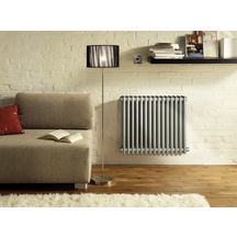 Radiateur électrique Acova Vuelta horizontal, sans régulation, puissance 2000W, hauteur 600 mm, largeur 1294 mm, 27 éléments, couleur Réf. TMC6-200-131SRC