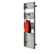 Sèche-serviette électrique Acova Kéva Spa  cintré, commande radiofréquence RF, puissance 750W, hauteur 1776 mm, largeur 500 mm, Finition Chromée Réf. TCKO-075-050/GF