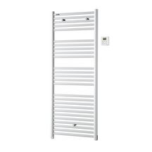 Sèche-serviette électrique Acova Atoll Spa   commande radiofréquence RF, puissance 500W, hauteur 1331 mm, largeur 400 mm, Blanc RAL 9016 Réf. TSL-050-040/GF