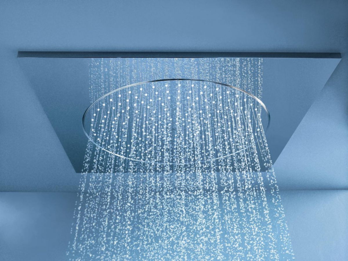 Plafonnier douche 1 jet Rainshower F-Series 20" Chromé 27286000