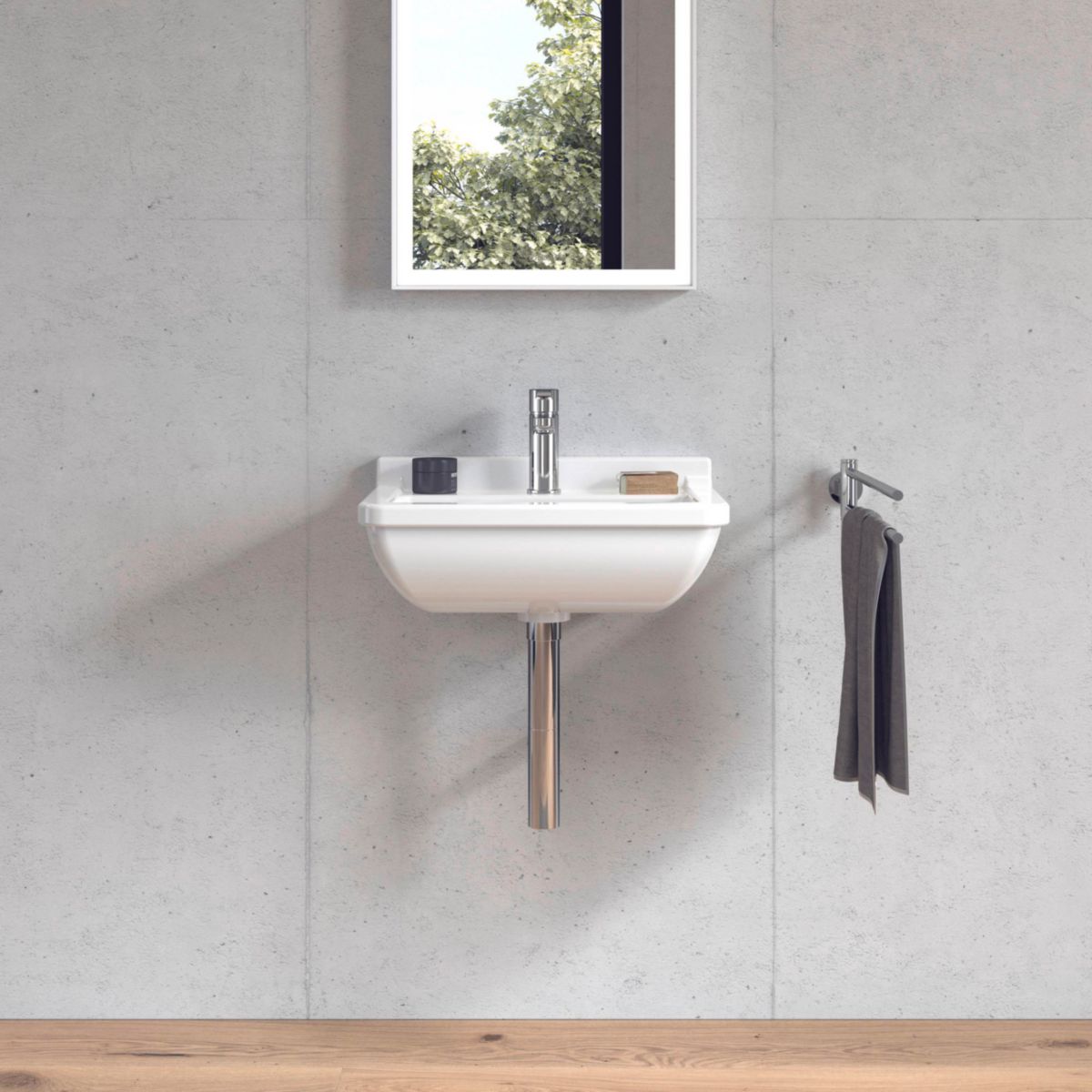 Lavabo 50 starck 3 blanc réf. 300500000