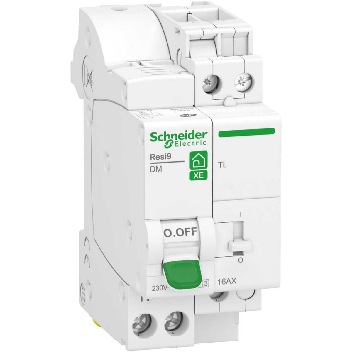 Combinaison disjoncteur + TL 1P+N 16A C Réf.R9ECL616