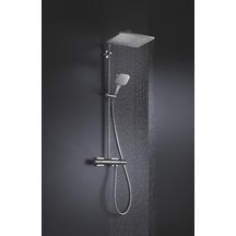 Douchette 3 jets Rainshower SmartActive 130 Cube Chromé 26582000