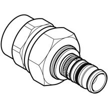 Jonction mixte avec écrou femelle 40x49 D40 Réf 605.596.00.5