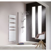 Sèche-serviette électrique Acova Fassane Spa Symétrique Electrique régulation Timerprog, Bluetooth, puissance 750W, hauteur 1380 mm, largeur 500 mm, couleur Réf. TFAS-075-050TFC