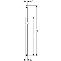 Montant télescopique pour système DUOFIX H 260 - 320 Réf. 111.872.00.1