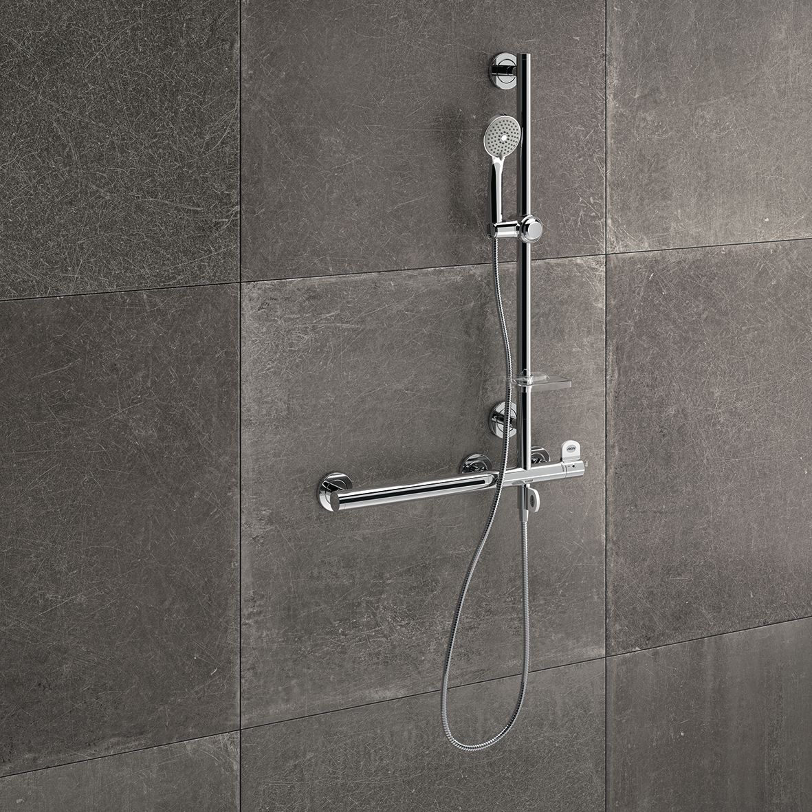 Colonne de douche Onyx Combo version droite Réf. 25436R-LS