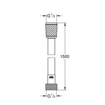 Flexible de douche Twistfree 1500 Rotaflex Chromé Réf. 28409002