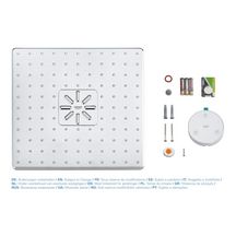 Douche de tête 2 jets Rainshower SmartConnect 310 Cube Chromé 26643000